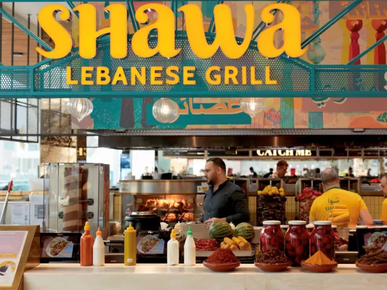 Image of counter at Shawa Lebanese Grill
